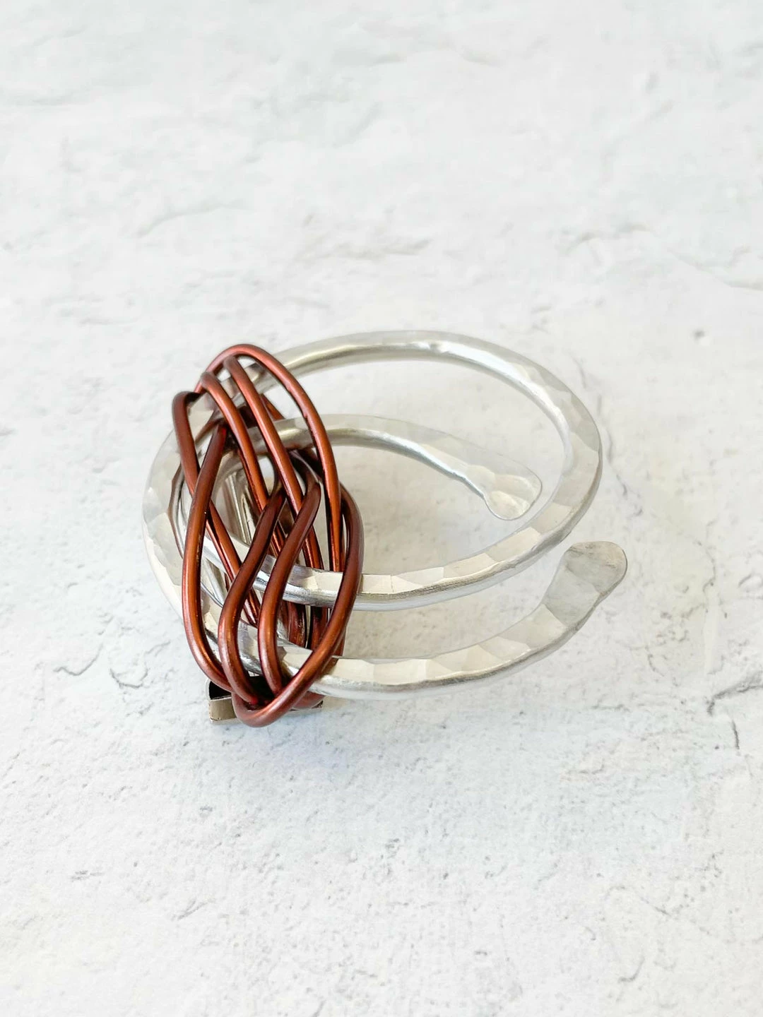 OC Jewelry Lasso Magnet Brooch, Silver/Copper OC Jewelry 4 OC Jewelry Lasso Magnet Brooch, Silver/Copper OC Jewelry