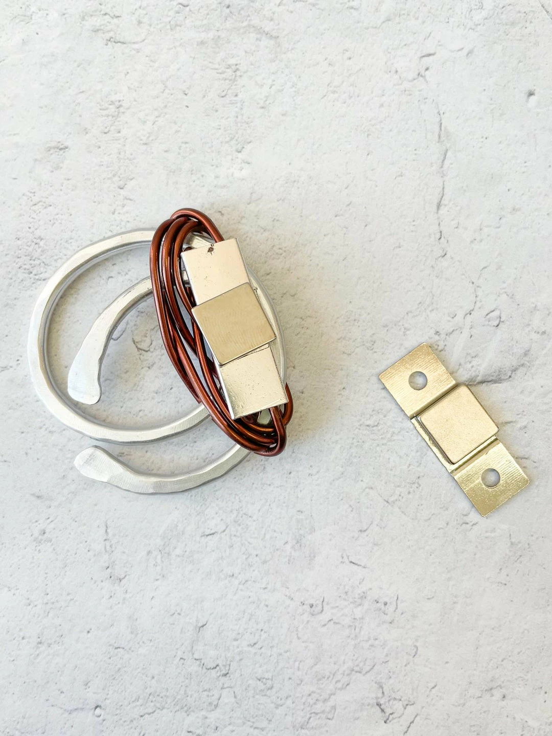 OC Jewelry Lasso Magnet Brooch, Silver/Copper OC Jewelry 5 OC Jewelry Lasso Magnet Brooch, Silver/Copper OC Jewelry