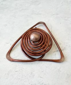 OC Jewelry On Center Magnet Brooch, Copper UL OC Jewelry