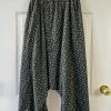 Dress To Kill Dress To Kill Button Harem Pant, Black Grey Quilt Dots