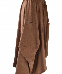 Dress To Kill Dress To Kill Big Pocket Skirt, Rusty Brown Pebble