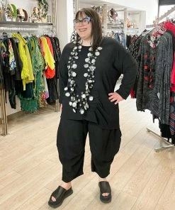 Dress To Kill Long Tuck Pullover, Black Cotton Gauze 13 Dress To Kill Long Tuck Pullover, Black Cotton Gauze