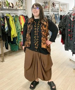 Dress To Kill Pintuck Vest, Linen Splotch Dress To Kill 15 Dress To Kill Pintuck Vest, Linen Splotch Dress To Kill