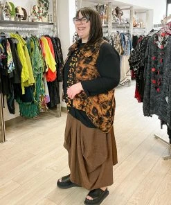 Dress To Kill Pintuck Vest, Linen Splotch Dress To Kill 16 Dress To Kill Pintuck Vest, Linen Splotch Dress To Kill