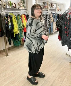 Dress To Kill Kam Pant, Black Gauze