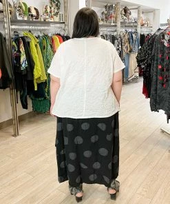 Dress To Kill Dress To Kill Tea Shirt, White Pucker