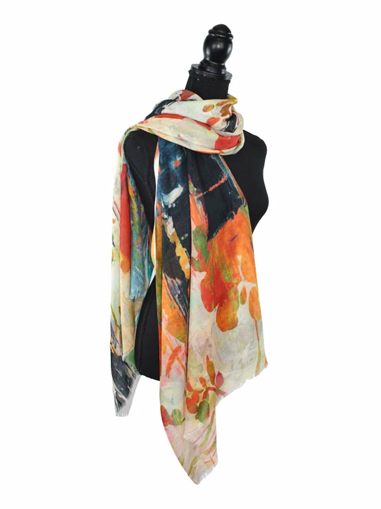 Dupatta Designs Kaiden Modal Scarf, Multi Dupatta Designs 4 Dupatta Designs Kaiden Modal Scarf, Multi Dupatta Designs