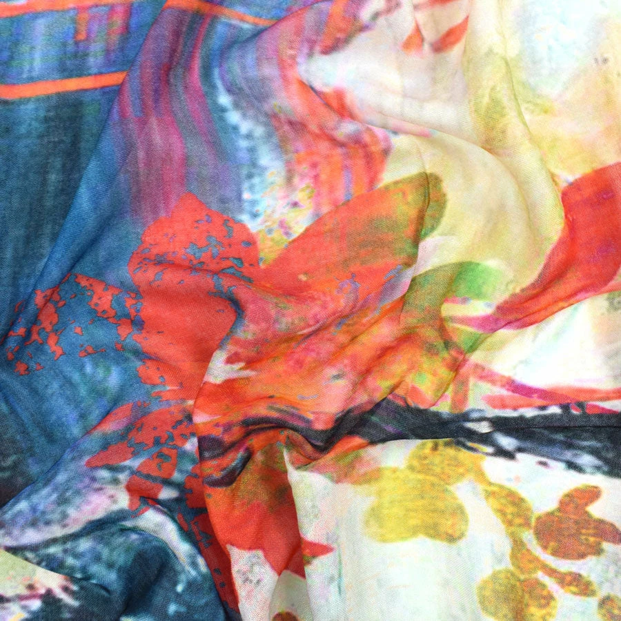 Dupatta Designs Kaiden Modal Scarf, Multi Dupatta Designs 5 Dupatta Designs Kaiden Modal Scarf, Multi Dupatta Designs