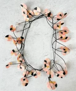 Ekei Menna Recycled Poppy Necklace, Blossom