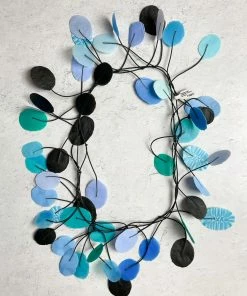 Ekei Menna Recycled Tetri Necklace, Aquarius