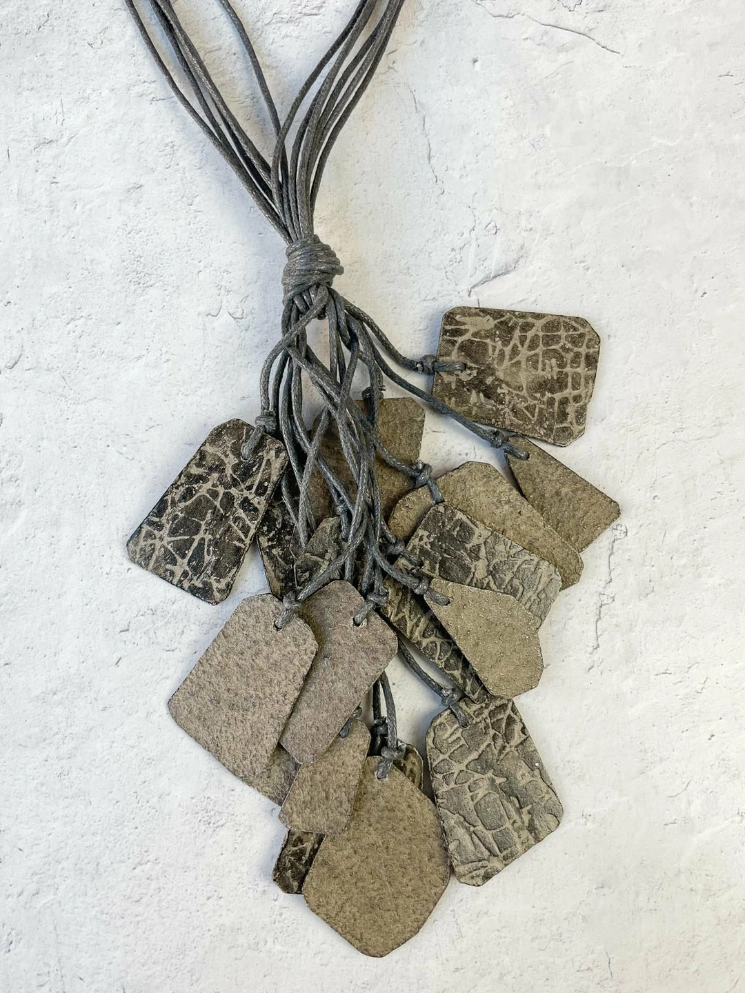 Escape From Paris Geometric Cluster Drop Necklace, Grey Escape From Paris 4 Escape From Paris Geometric Cluster Drop Necklace, Grey Escape From Paris