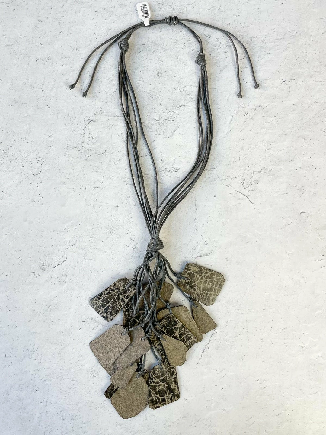 Escape From Paris Geometric Cluster Drop Necklace, Grey Escape From Paris 3 Escape From Paris Geometric Cluster Drop Necklace, Grey Escape From Paris