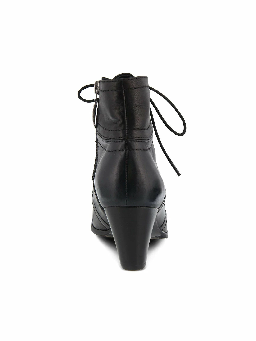 Spring Step Hilde Lace Up Bootie In Black 6 Spring Step Hilde Lace Up Bootie In Black