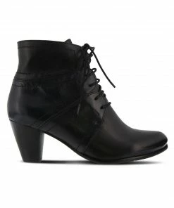 Spring Step Hilde Lace Up Bootie In Black 13 Spring Step Hilde Lace Up Bootie In Black