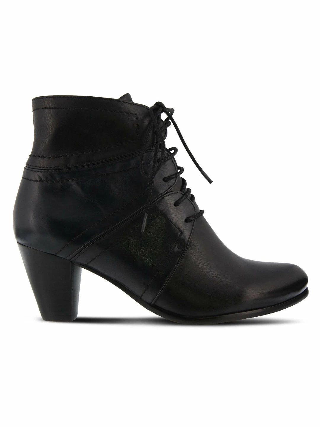 Spring Step Hilde Lace Up Bootie In Black 7 Spring Step Hilde Lace Up Bootie In Black