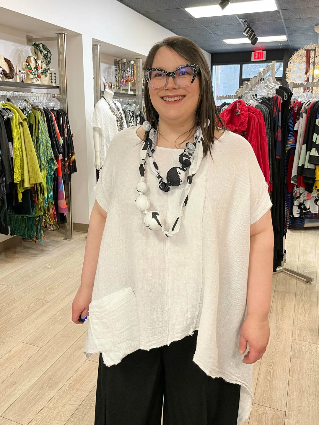 Igor Dobranic Asya Tunic, White Igor Dobranic 3 Igor Dobranic Asya Tunic, White Igor Dobranic