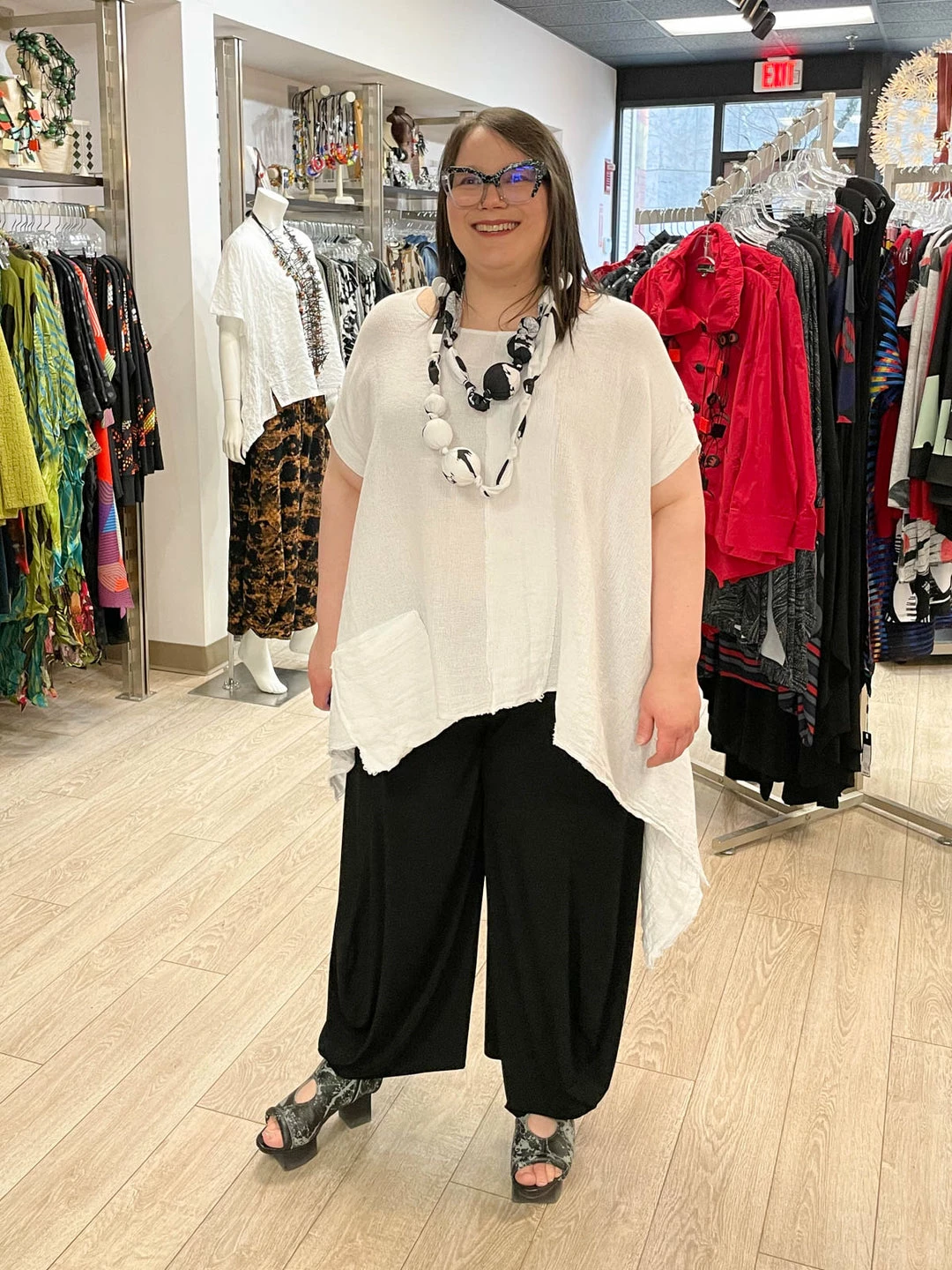 Igor Dobranic Asya Tunic, White Igor Dobranic 4 Igor Dobranic Asya Tunic, White Igor Dobranic