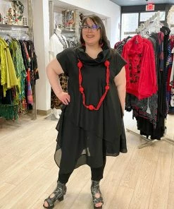 Igor Dobranic Leni Tunic, Black Igor Dobranic