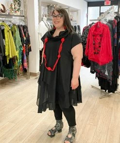 Igor Dobranic Leni Tunic, Black Igor Dobranic