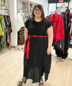 Igor Dobranic Luca Necklace/Belt, Red