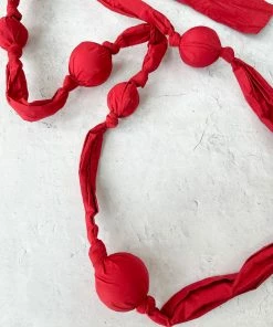 Igor Dobranic Luca Necklace/Belt, Red