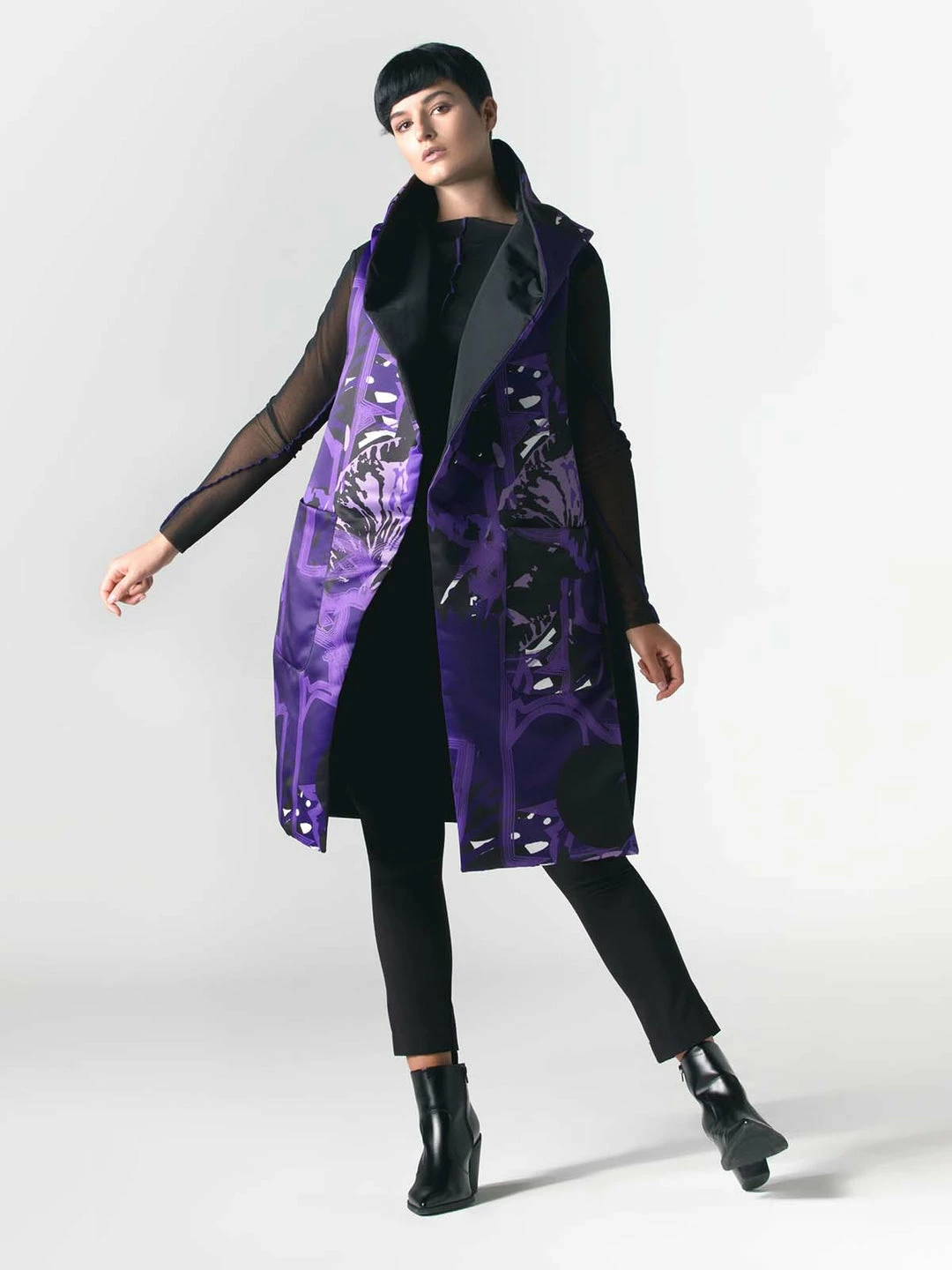 Igor Dobranic Luxor Vest, Purple Multi