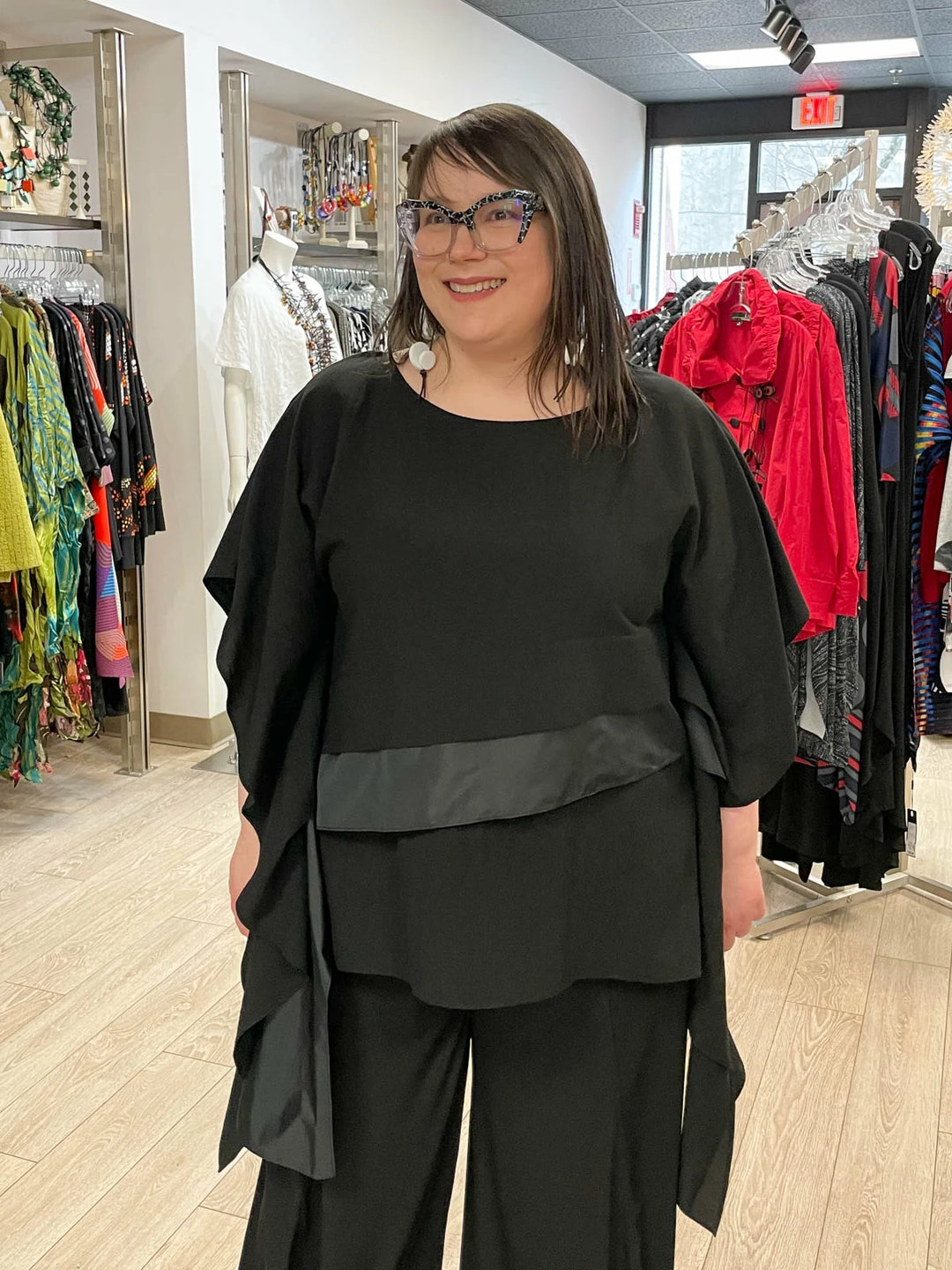 Igor Dobranic Melissa Tunic, Black Igor Dobranic 3 Igor Dobranic Melissa Tunic, Black Igor Dobranic