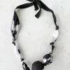 Igor Dobranic Story Bracelet/Necklace, Black/White/Grey Igor Dobranic 1 Igor Dobranic Story Bracelet/Necklace, Black/White/Grey Igor Dobranic