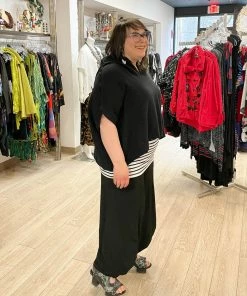 Igor Dobranic Suri Top, Black Igor Dobranic