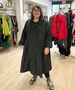 Igor Dobranic Letitia Trenchcoat, Black 15 Igor Dobranic Letitia Trenchcoat, Black