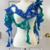 Imma Costa Medusa Crush Scarf Necklace, Blue/Green Imma Costa