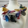 Imma Costa Petal Crush Necklace, Multi Metallic 2 Imma Costa Petal Crush Necklace, Multi Metallic
