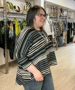 Isle By Melis Kozan Isle By Melis Kozan Hi Lo Dolman Sleeve Top, Stage