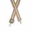 Joy Susan 1.5" Guitar Strap, Bright Multi Embroidered