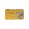 Joy Susan Kara Mini Wallet, Mustard