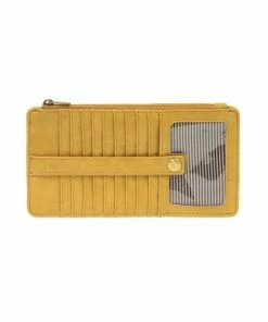 Joy Susan Kara Mini Wallet, Mustard