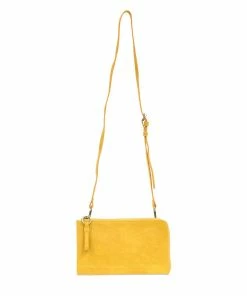 Joy Susan Karina Convertible Wristlet & Wallet, Mustard