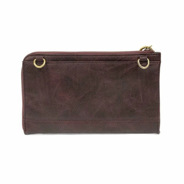 Joy Susan Karina Convertible Wristlet & Wallet, Aubergine Joy Susan 6 Joy Susan Karina Convertible Wristlet & Wallet, Aubergine Joy Susan