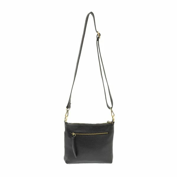 Joy Susan Layla Top Zip Crossbody Bag, Black Joy Susan