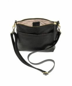 Joy Susan Layla Top Zip Crossbody Bag, Black Joy Susan