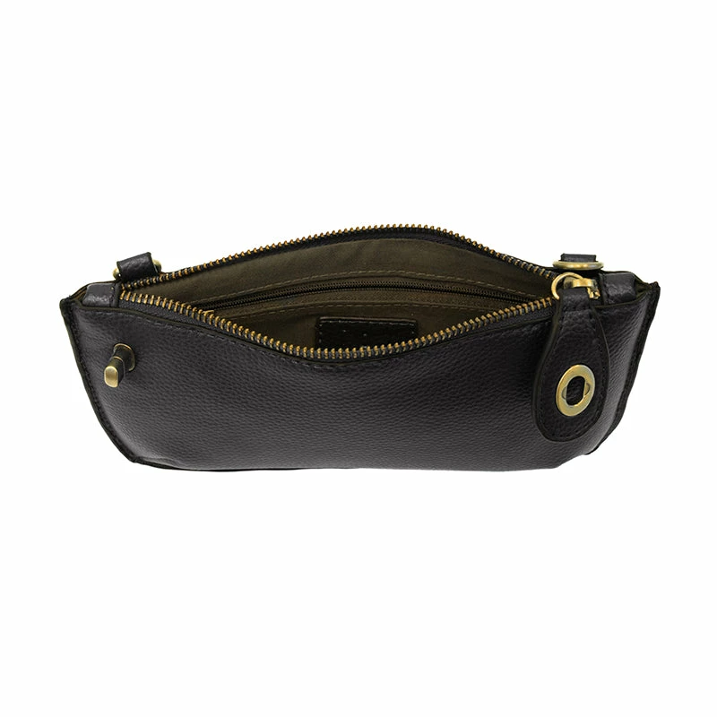 Joy Susan Joy Susan Mini Crossbody Wristlet Clutch, Black 6 Joy Susan Joy Susan Mini Crossbody Wristlet Clutch, Black