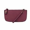Joy Susan Joy Susan Mini Crossbody Wristlet Clutch, Mulberry