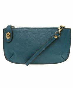 Joy Susan Mini Crossbody Wristlet Clutch, Peacock Joy Susan
