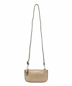 Joy Susan Mini Crossbody Wristlet Clutch, Metallic Light Bronze Joy Susan 8 Joy Susan Mini Crossbody Wristlet Clutch, Metallic Light Bronze Joy Susan