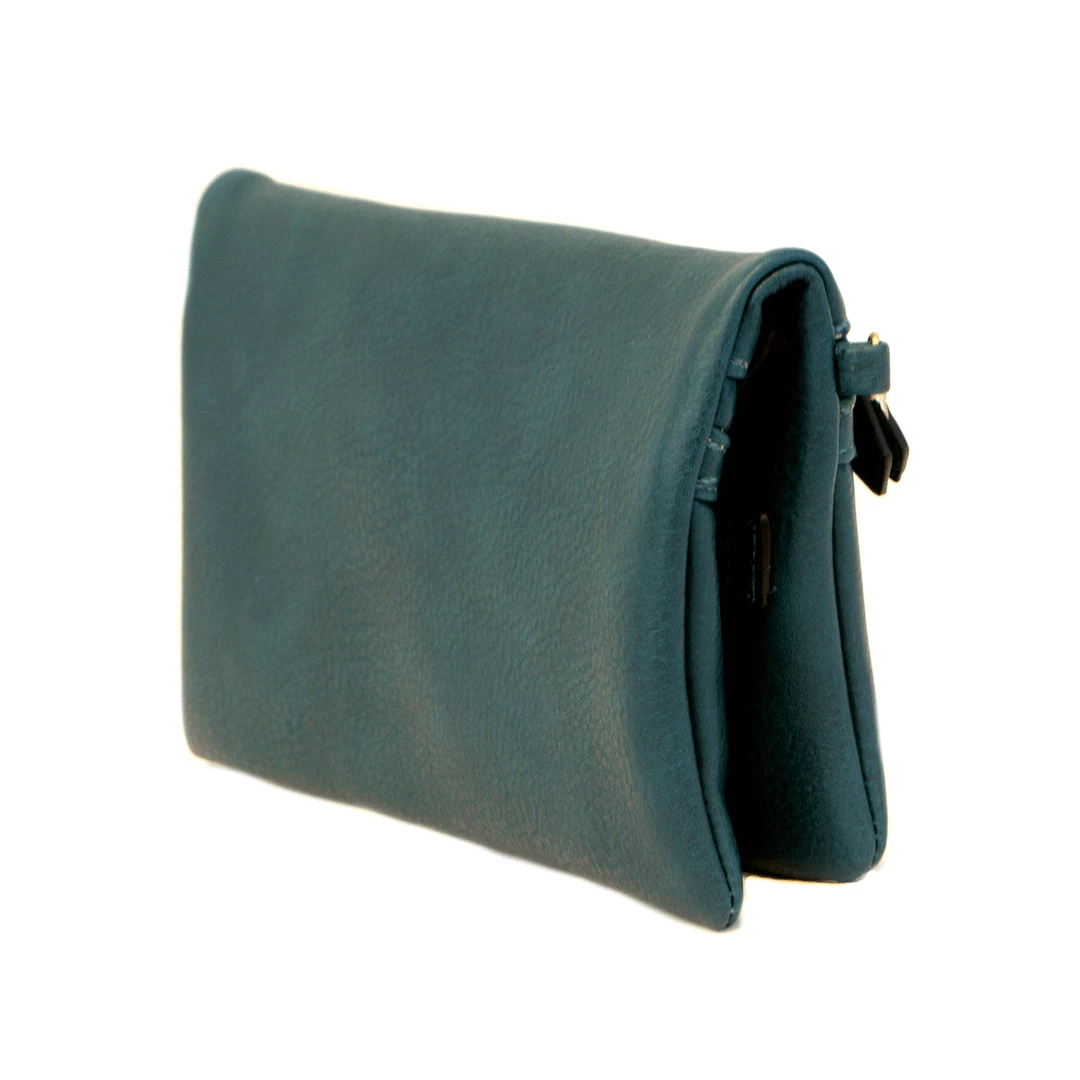 Joy Susan Joy Susan New Kate Crossbody Clutch, Dark Teal