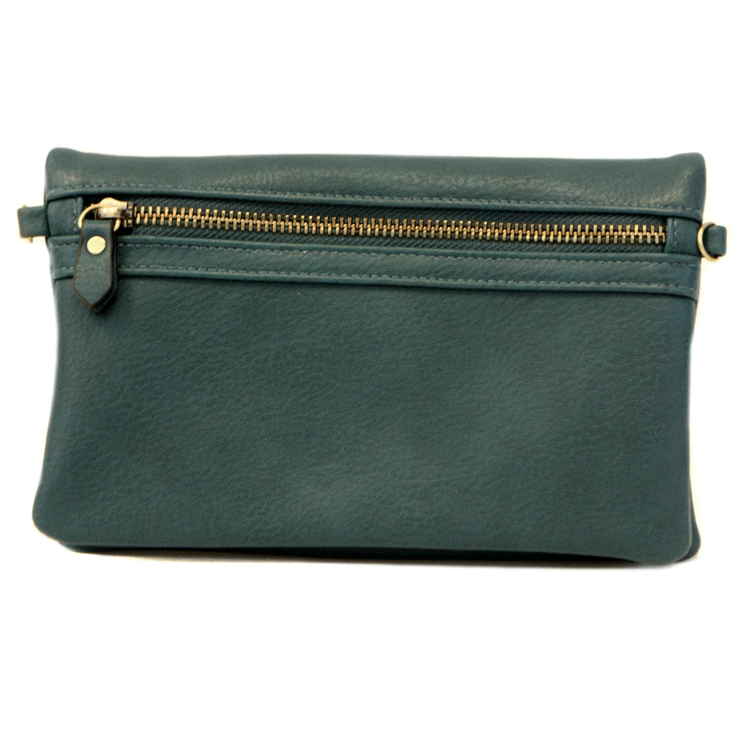 Joy Susan Joy Susan New Kate Crossbody Clutch, Dark Teal