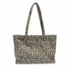 Joy Susan Reversible Tote, Grey Leopard/Grey Joy Susan