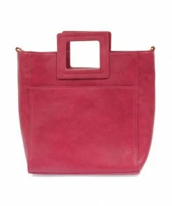 Joy Susan Sydney Square Handle Tote, Fuchsia Joy Susan