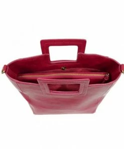 Joy Susan Sydney Square Handle Tote, Fuchsia Joy Susan