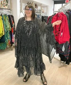 Kedem Sasson Sheer Crush Side Drape Topper, Stripes/Dots Kedem Sasson 21 Kedem Sasson Sheer Crush Side Drape Topper, Stripes/Dots Kedem Sasson